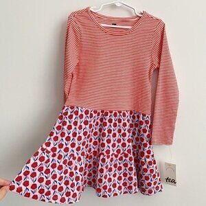 NWT Tea Collection Tiered Skirted Girl Dress 2T 2 Years